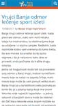 Mobile Screenshot of banja-vrujci.org