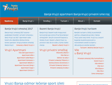 Tablet Screenshot of banja-vrujci.org