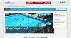 Desktop Screenshot of banja-vrujci.net