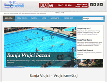 Tablet Screenshot of banja-vrujci.net